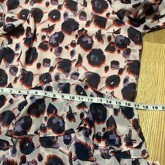 NWT H&M‎ FLORAL TIERED DRESS SIZE 8 - Picture 6 of 8